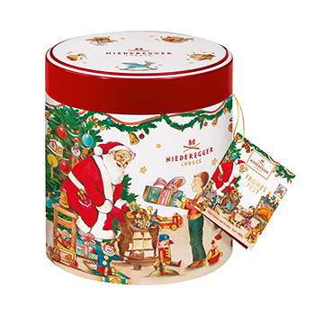 

Конфеты марципановые Niederegger Lübeck в темном шоколаде, в подарочной тубе 250 г