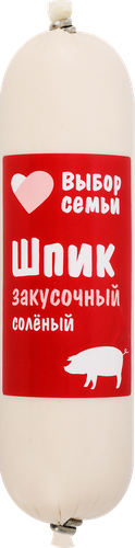 

Шпик Выбор семьи Закусочный соленый, 300 г