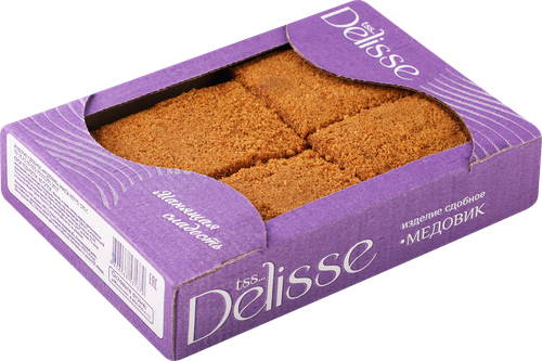 

Изделие сдобное Delisse Медовик, 370г