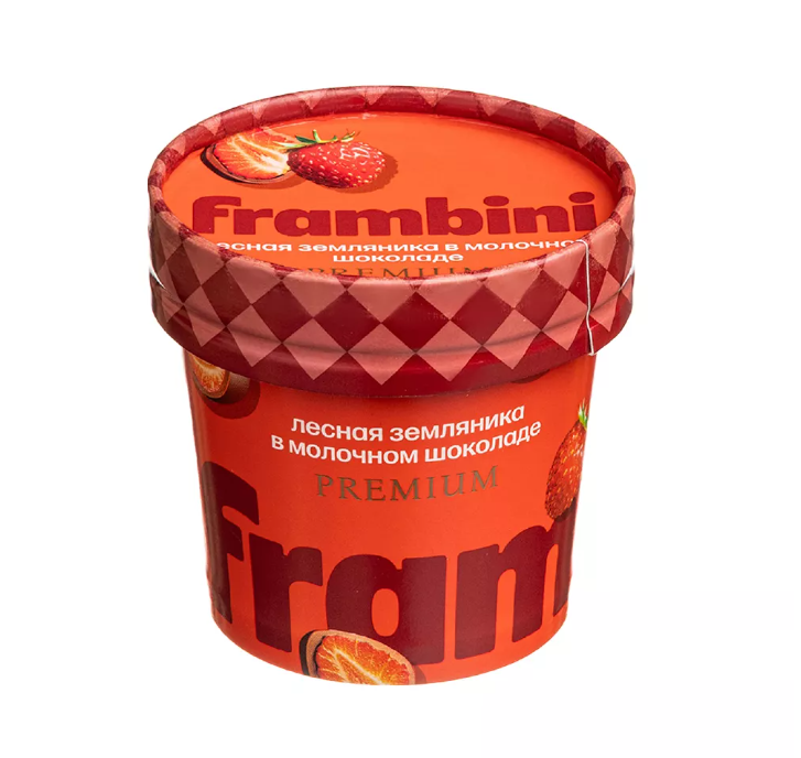 

Земляника Frambini в молочном шоколаде быстрозамороженная 60 г