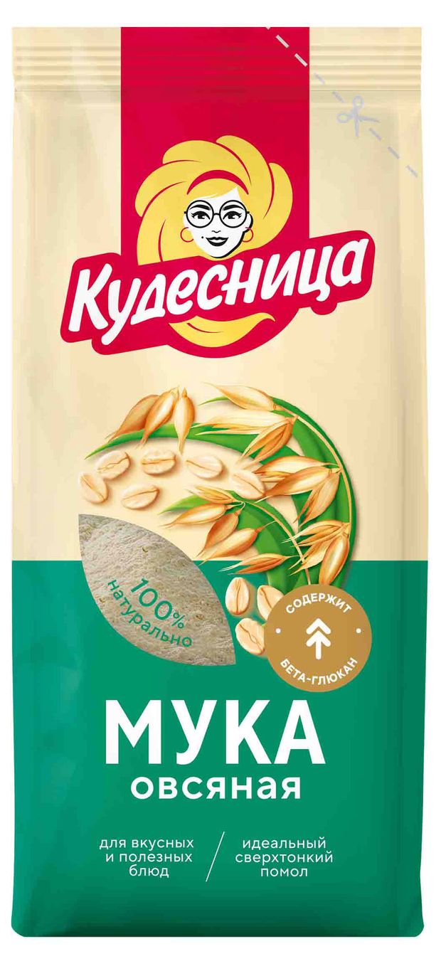

Мука овсяная Кудесница 400 г