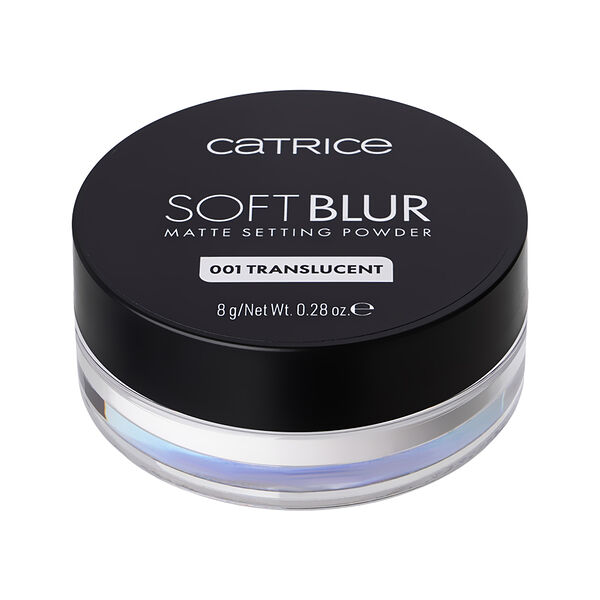 Пудра для лица Catrice Soft Blur Матирующая 001 Translucent рассыпчатая 8 г