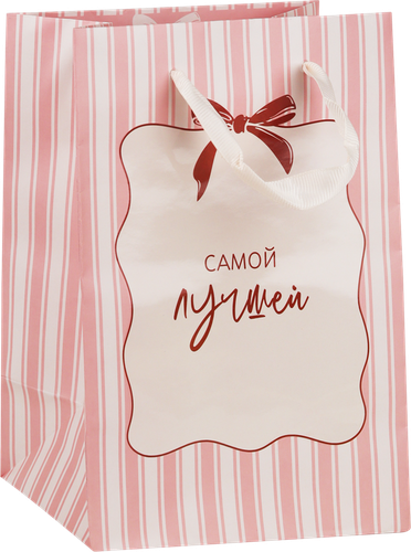 

Пакет подарочный City Home Trade Cherry Lady 14 х 19 х 9 см эффект 1 шт.