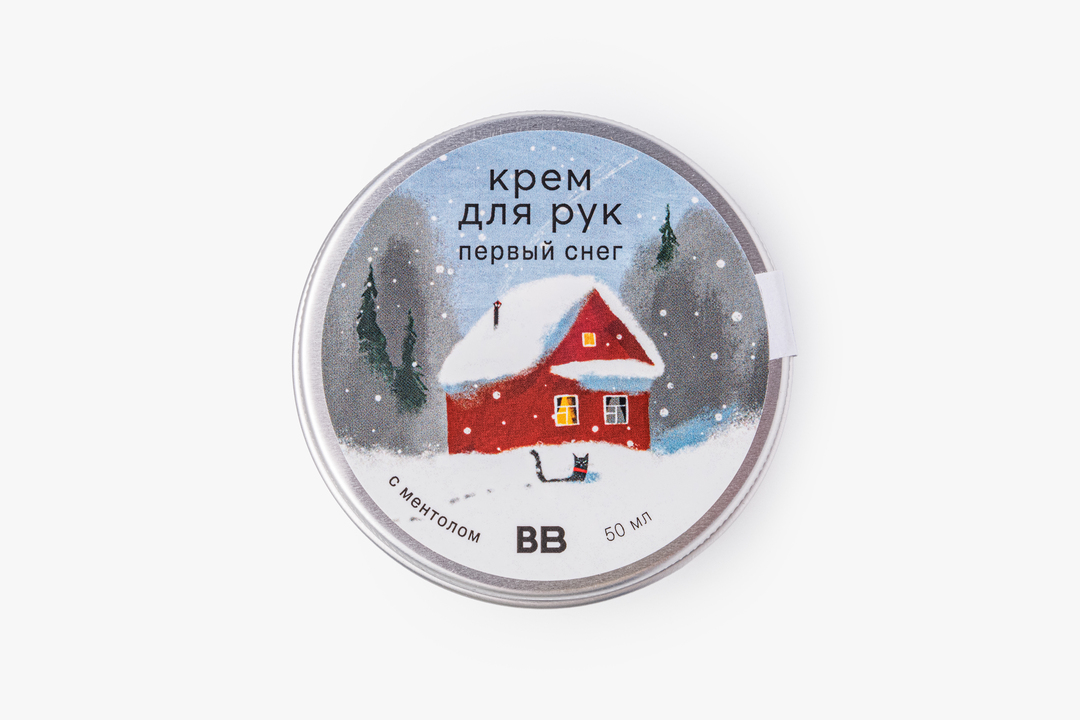 

Крем для рук ВкусВилл Первый снег с ментолом 50 г