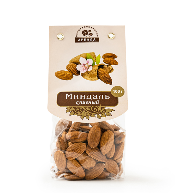 

Орехи Аркада миндаль сушеный 100 г