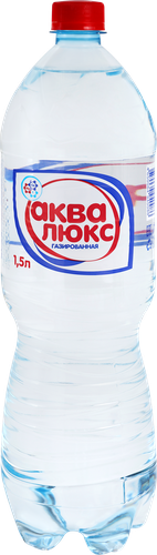 

Вода питьевая Аква Люкс из подземных источников газированная 1.5 л