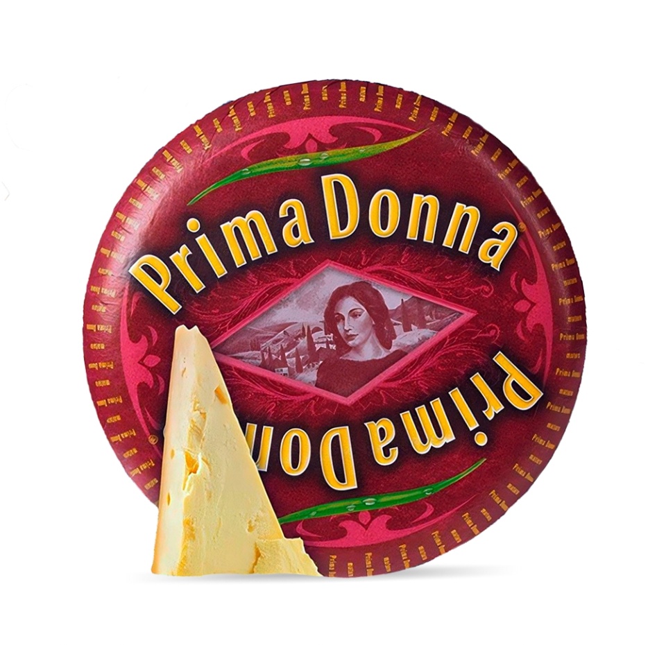 

Сыр твёрдый Prima Donna Maturo 45% весовой