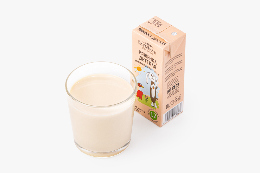 

Ряженка детская 3,2%