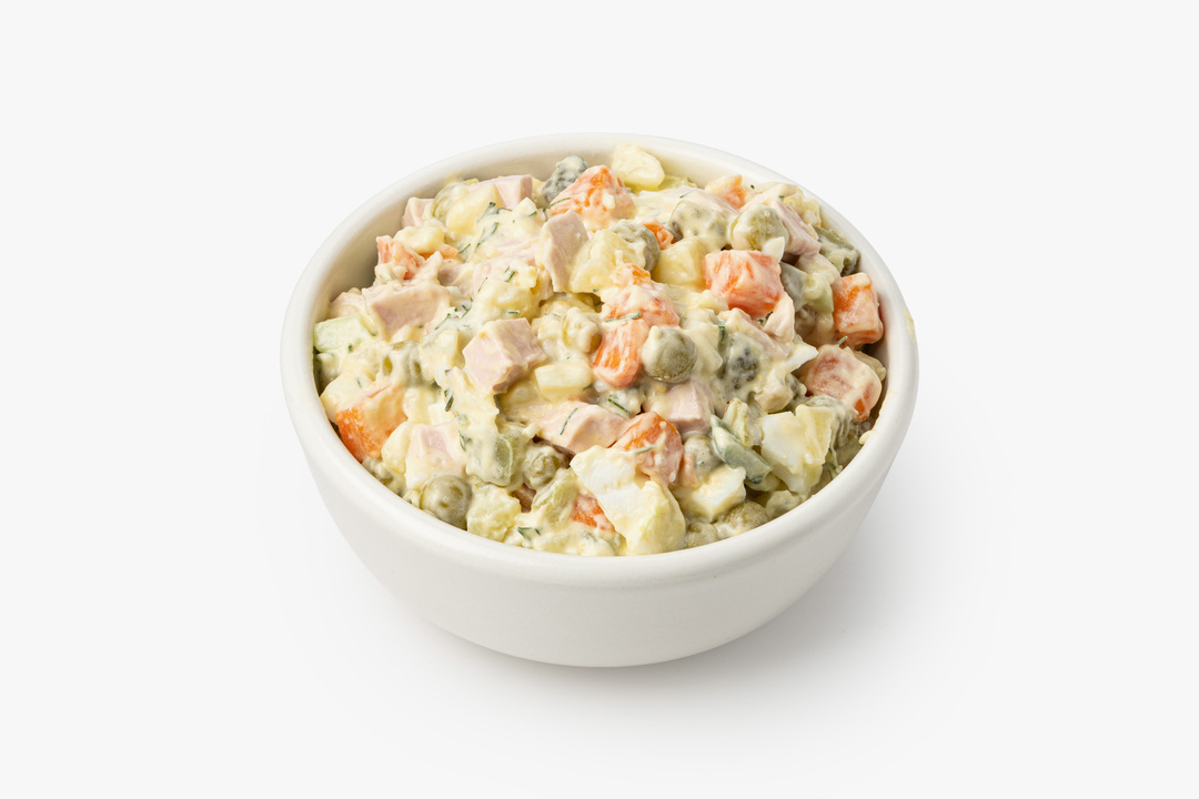 

Салат ВкусВилл Оливье с колбасой 200 г