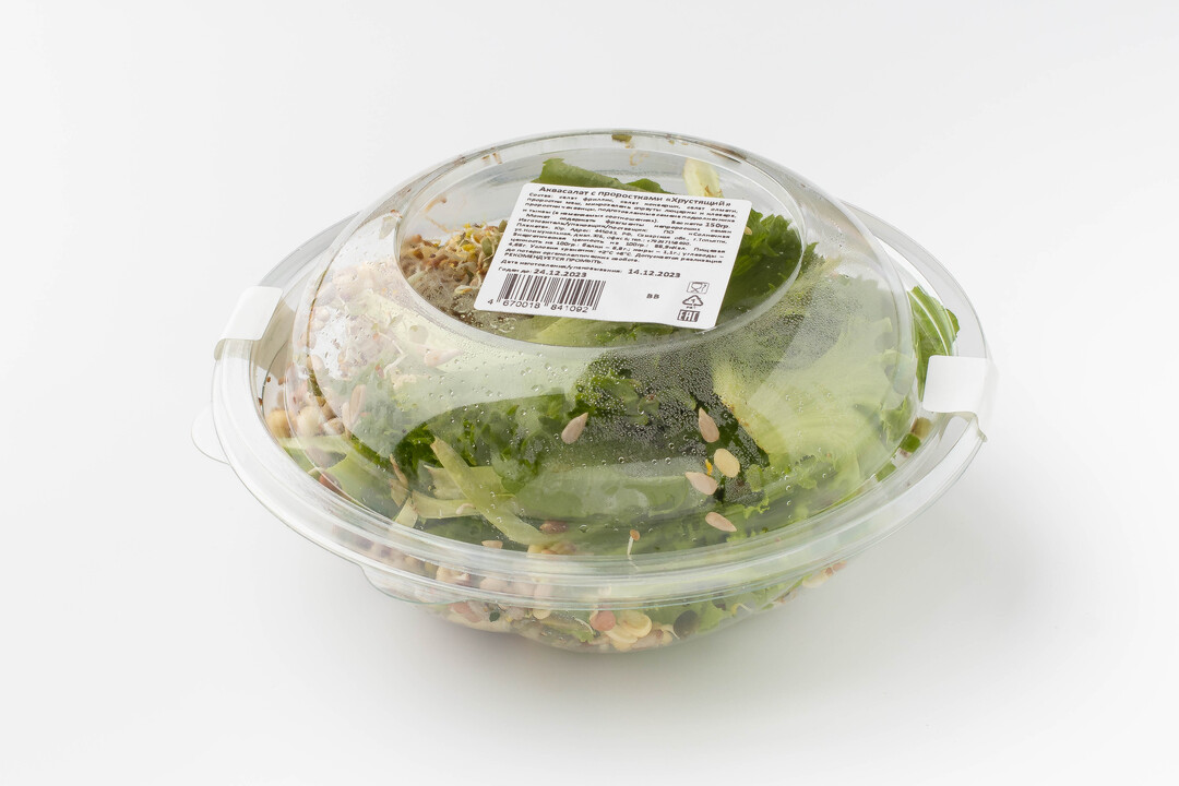 

Салатный микс Солнечная планета Aqua Greens хрустящий 150 г