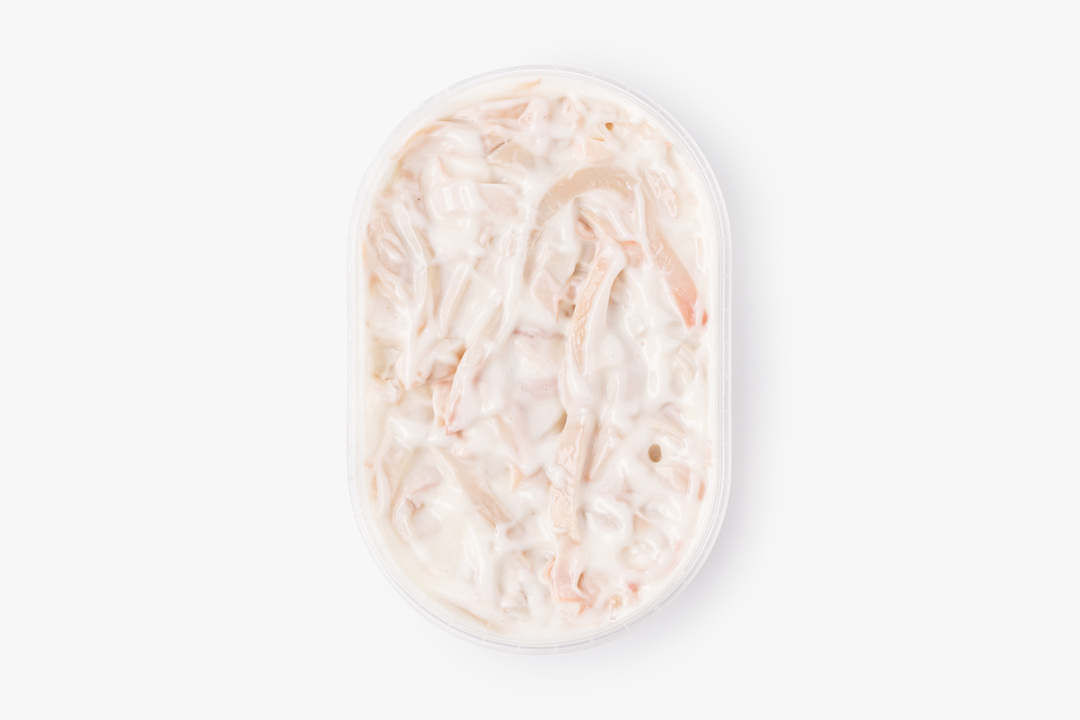 

Кальмар командорский ВкусВилл в сливочном соусе 180 г