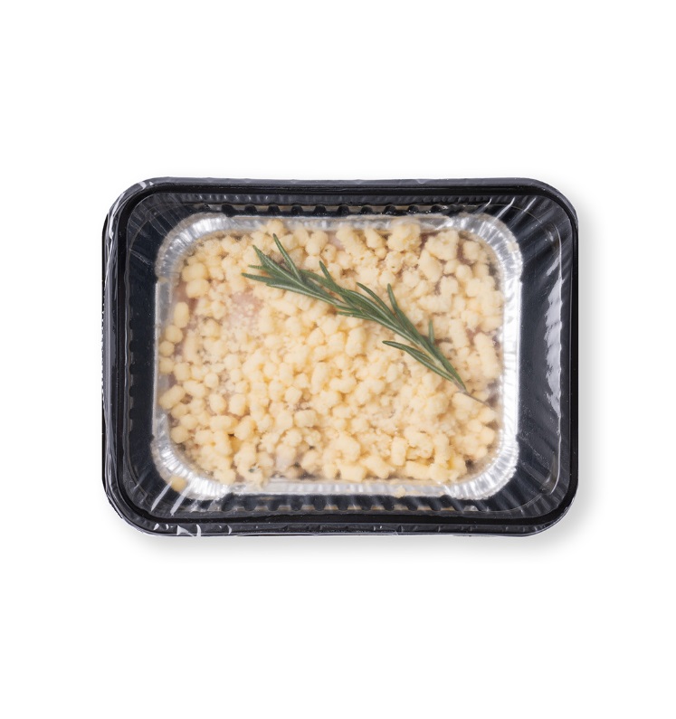 

Пирог из мяса цыпленка бройлера со специями и сыром 400 г