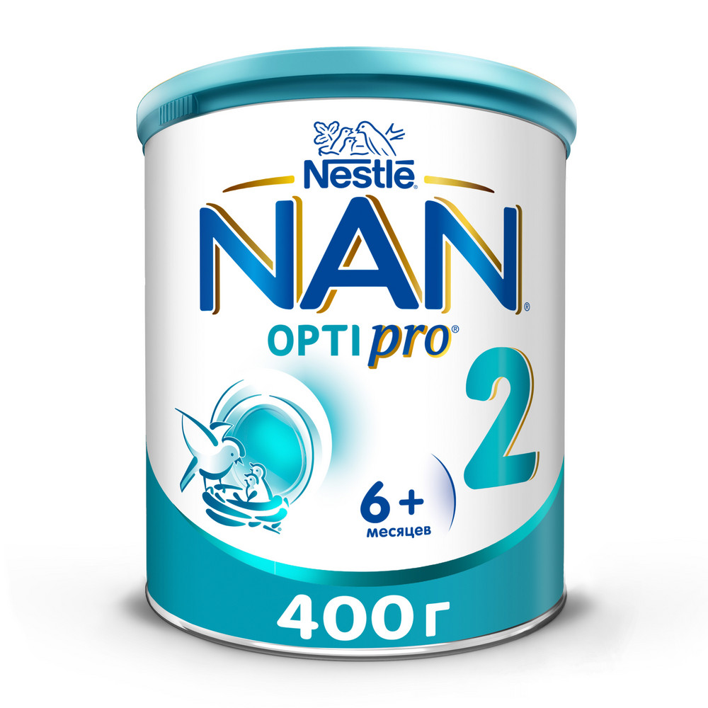 

Смесь молочная NAN Optipro 2 с 6 месяцев 400 г