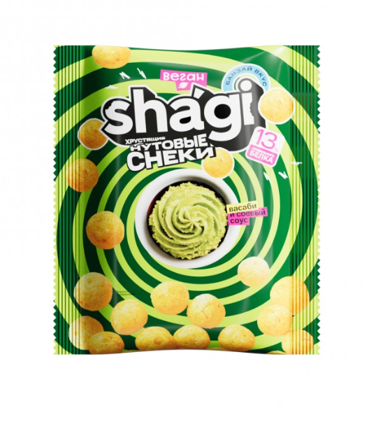 

Снэк Shagi нутовый Васаби 50 г