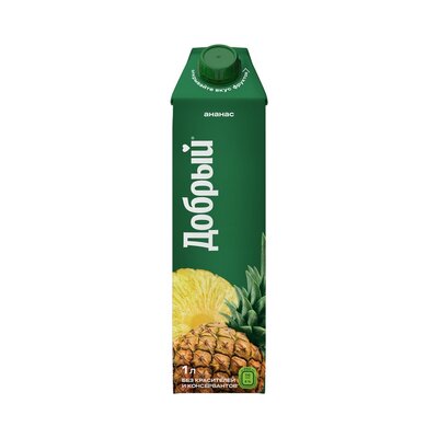 Нектар Добрый ананасовый 1,0 л