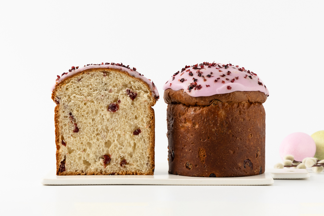 

Кулич ВкусВилл Пасхальный с клюквой дрожжевой 300 г