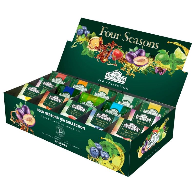 

Набор чая ассорти Ahmad Tea Four Seasons (Четыре сезона) 160 г