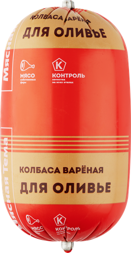 

Колбаса Мясная тема для Оливье варёная 1 шт 450 г