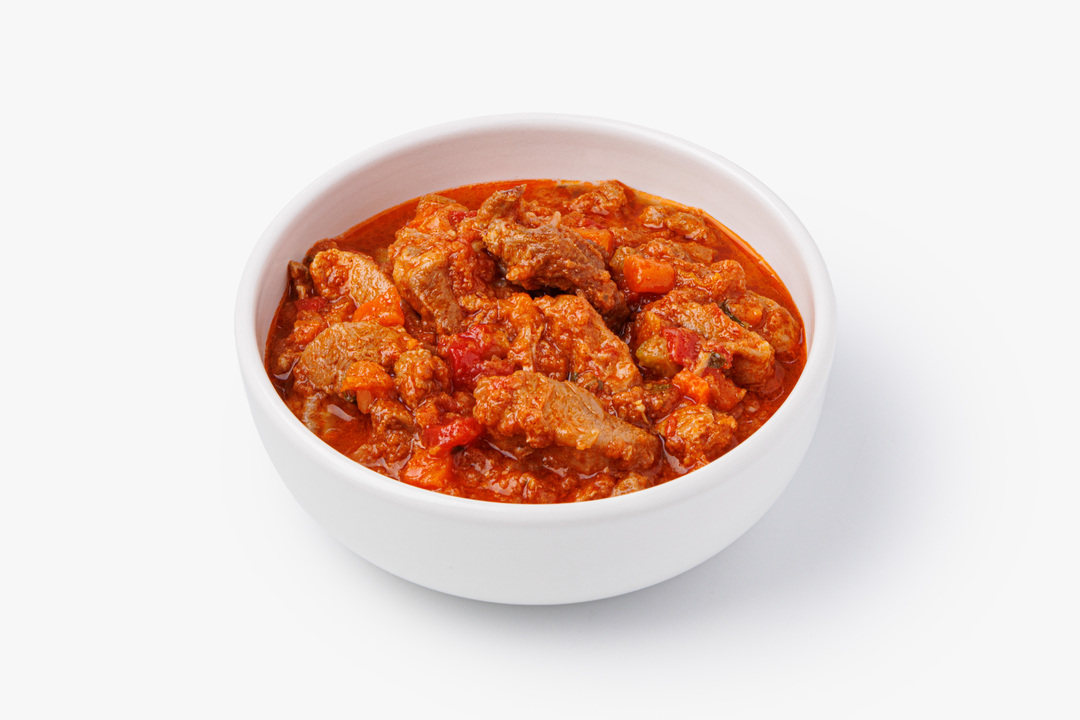 

Рагу из индейки ВкусВилл с сельдереем в томатном соусе замороженное 500 г