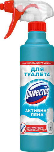 

Средство моющее Доместос пена для очищения унитаза 450 мл