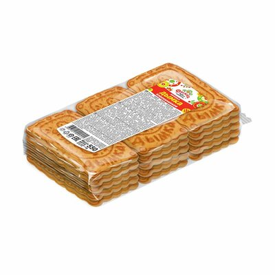 Печенье сахарное "Дымка", классическое, 550 г