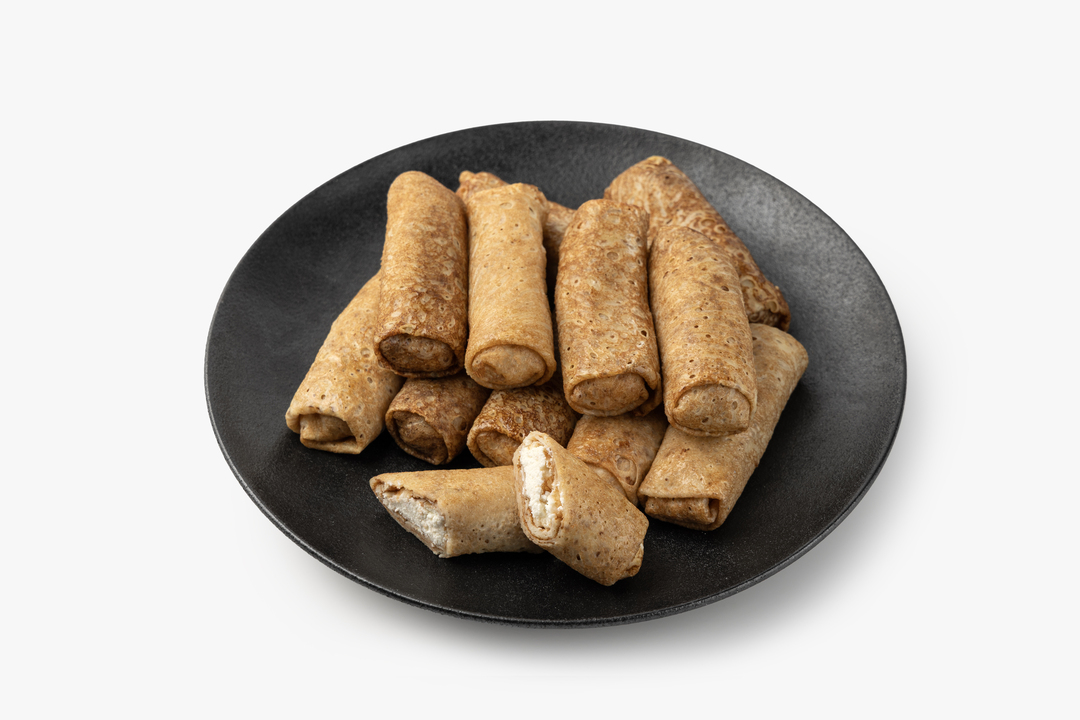 

Семейная порция блинчиков ВкусВилл с творогом 12 шт. 790 г