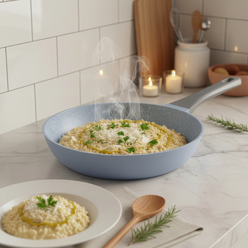 

Сковорода Tesoro Garda Induction total cyan литой алюминий арт. TGD010120tci 20 см