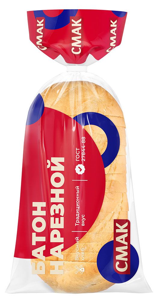 

Батон Смак Нарезной в нарезке 330 г