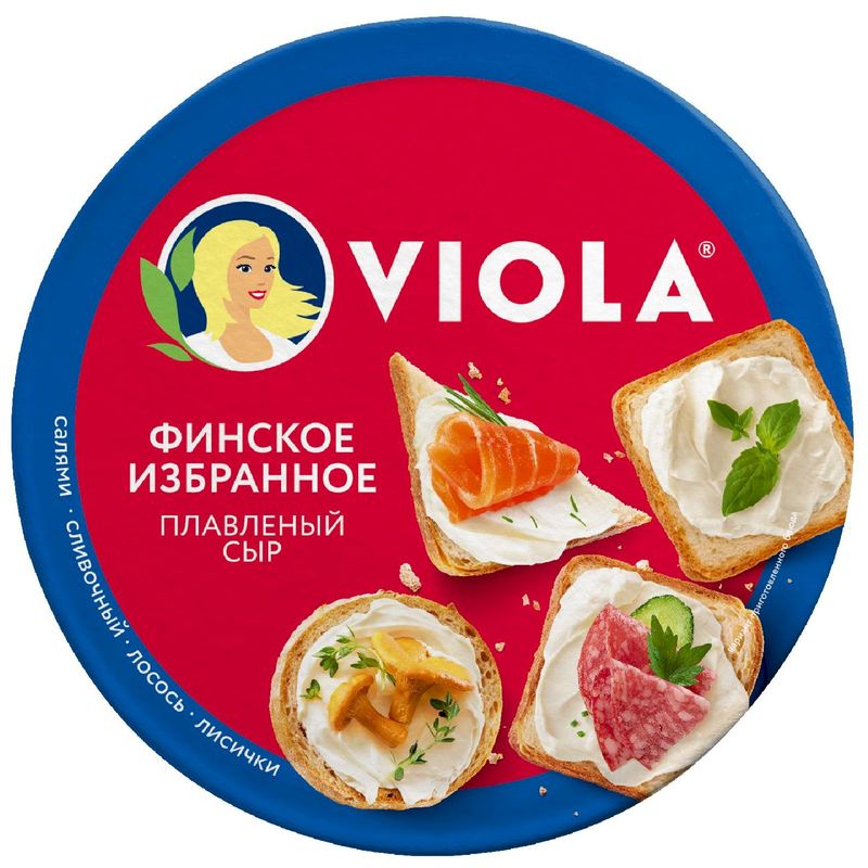 

Сыр плавленый Viola Ассорти Финское избранное 130 г