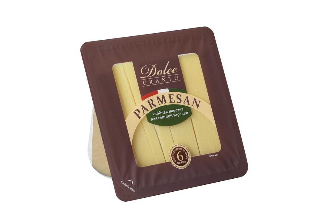 

Сыр твердый Dolce Granto Пармезан 40% нарезка 175 г