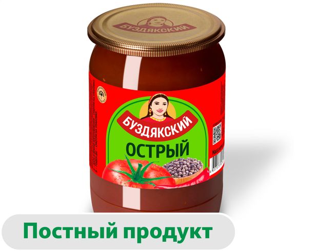 

Соус томатный Буздякский острый 670 г