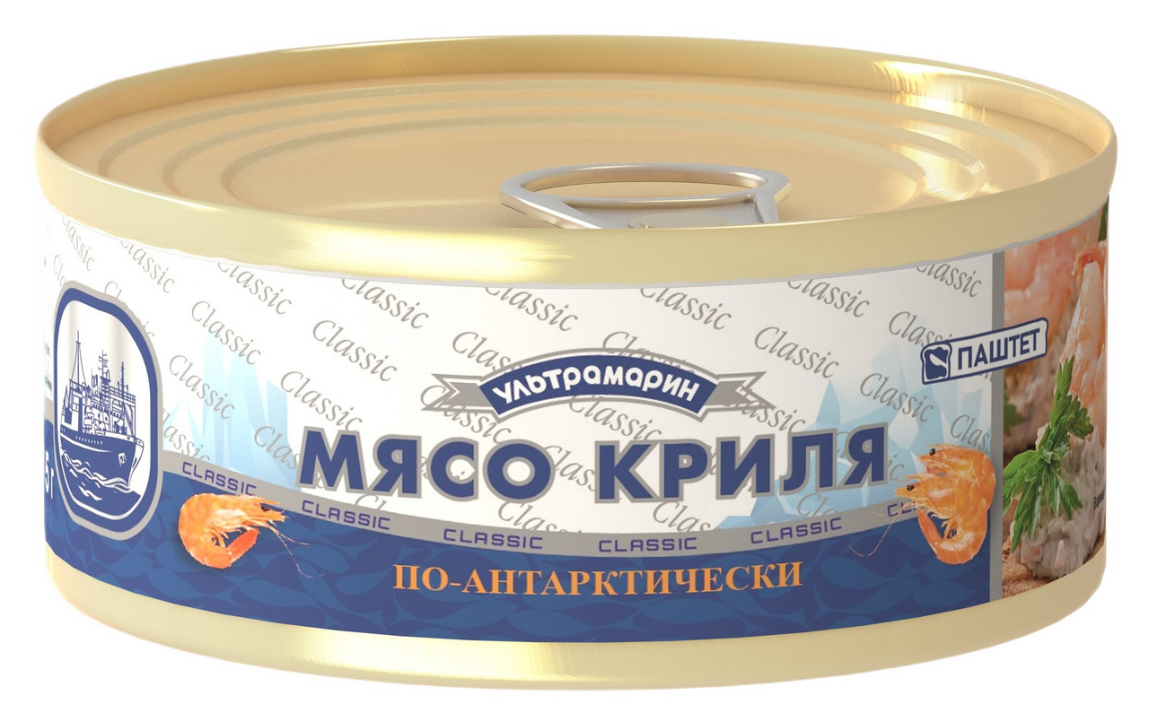 

Паштет из мяса криля Ультрамарин антарктический, 105 г