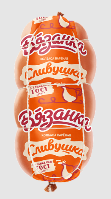 

Колбаса Вязанка Сливушка вареная 450 г