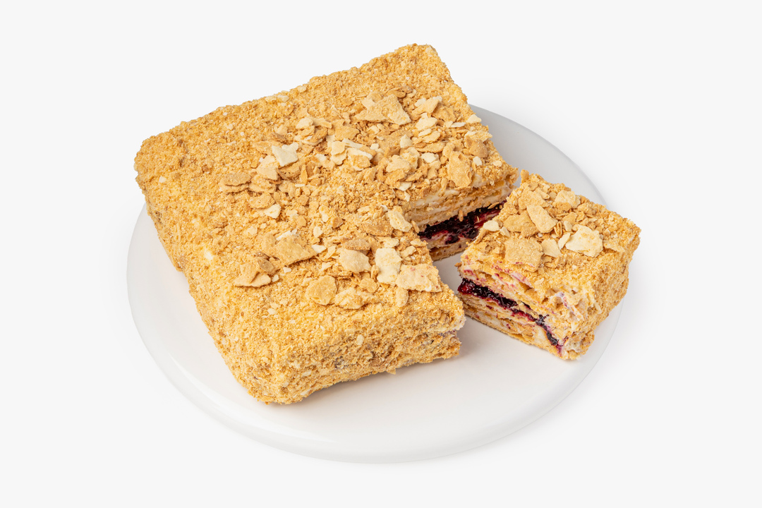 

Торт ВкусВилл Стёпушка со смородиной из рубленого теста 600 г