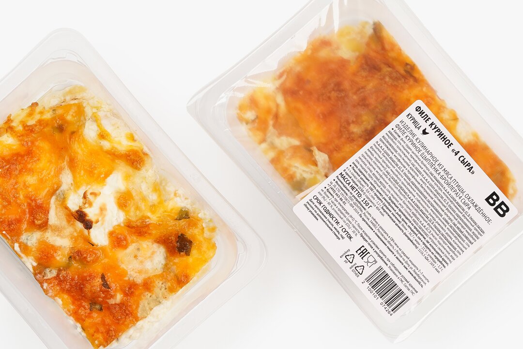 

Филе куриное ВкусВилл 4 сыра 150 г