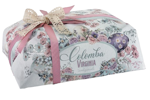 

Кулич классический Amaretti Virginia с апельсиновыми цукатами в подарочной бумажной упаковке с бантом 750 г