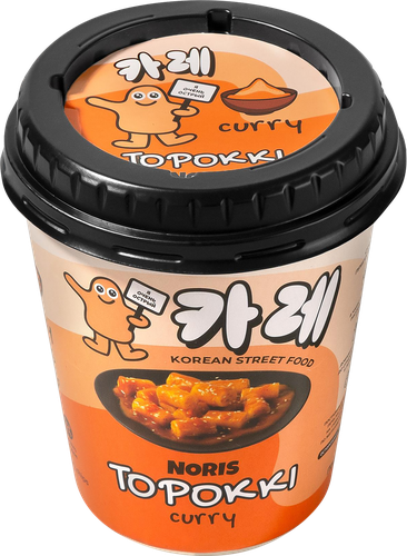 

Рисовые палочки Noris Топокки с соусом карри 112 г