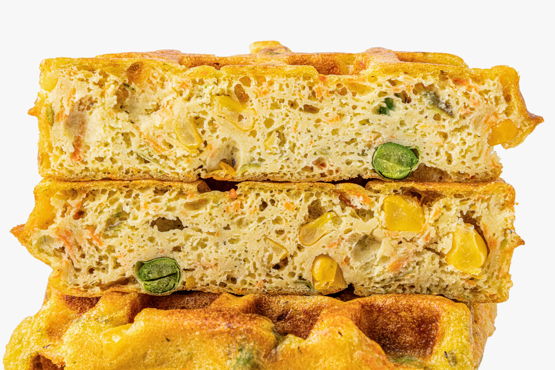 

Вафли ВкусВилл бельгийские овощной микс заморозка 280 г