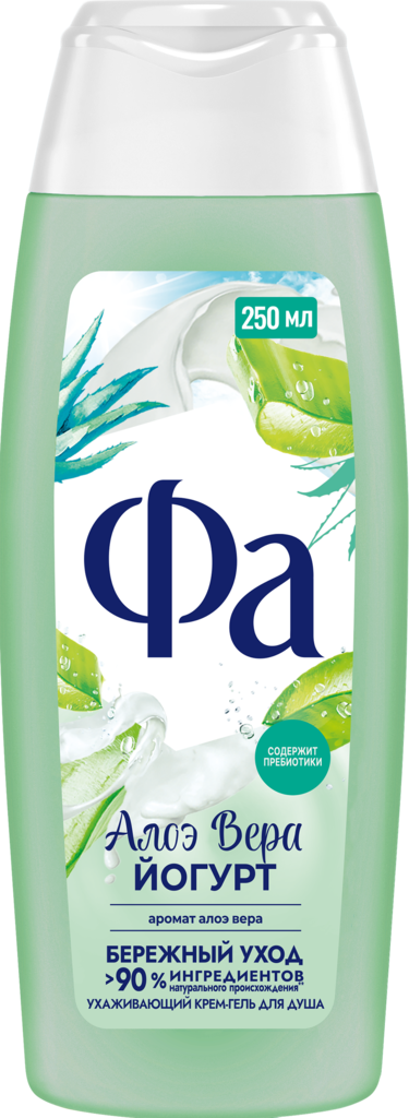 

Крем-гель для душа Фа Йогурт и Алоэ Вера 250 мл