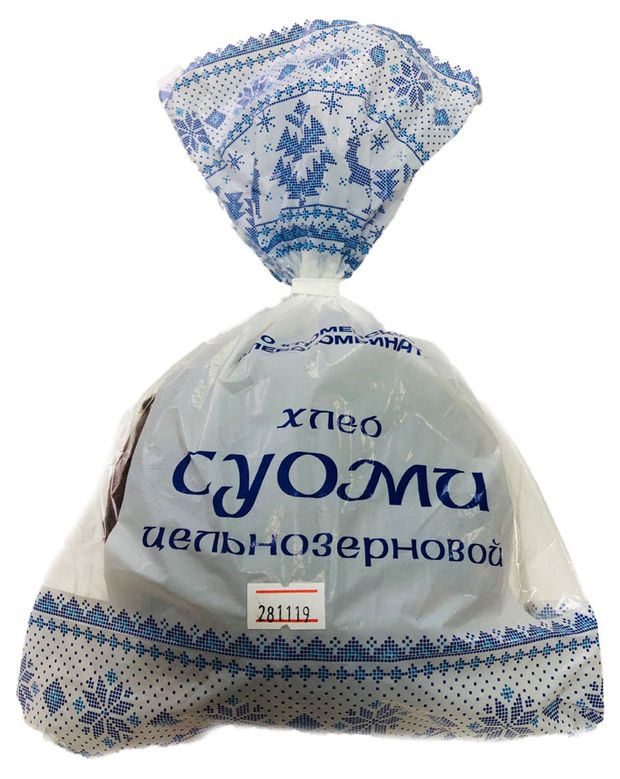 

Хлеб Тюменский хлебокомбинат Суоми цельнозерновой 400 г