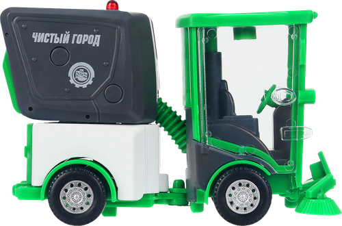 

Игрушка Технопарк Уборочная машина со световыми и звуковыми эффектами металл 11 см арт. 403526