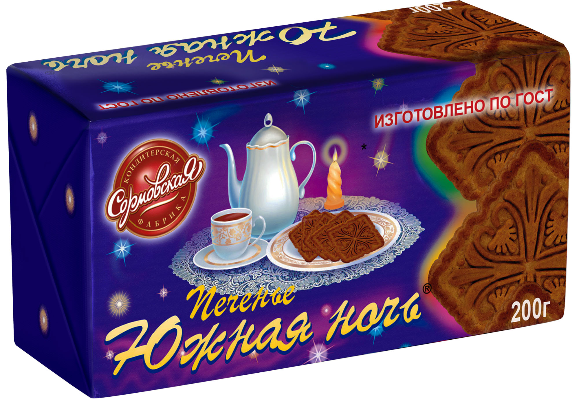 

Печенье Сормовская кондитерская фабрика Южная ночь 200 г