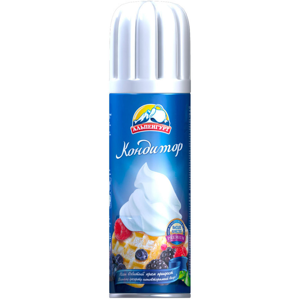 

Крем Альпенгурт Кулинар взбитый на растительных маслах 26.5% 250 г