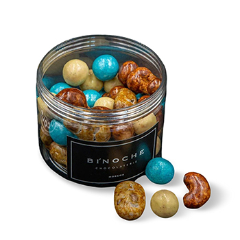 

Драже шоколадное Binoche кондитерская Ореховое ассорти 200 г