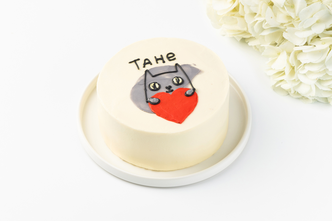 

Торт ВкусВилл Тане - сердечко бисквитный с безе и карамелью 500 г