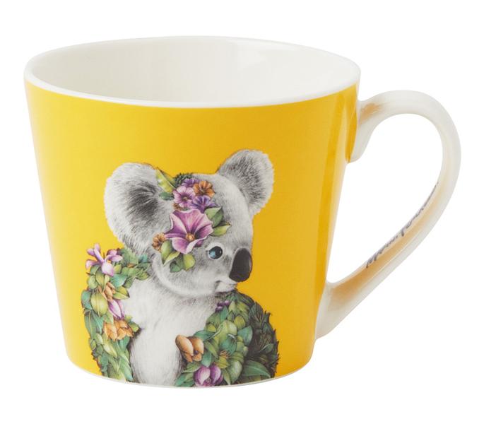 

Кружка фарфоровая Maxwell&Williams Живая планета. Коала коллекция Marini Ferlazzo в подарочной упаковке 370 мл