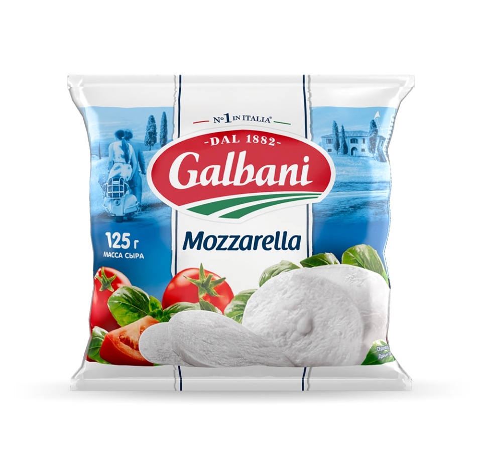 

Сыр моцарелла Galbani 45% БЗМЖ 125 г