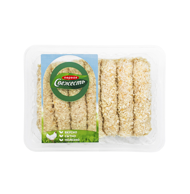 

Палочки Первая Свежесть куриные с сыром 400 г