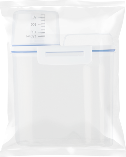 

Контейнер для сыпучих продуктов Mallony с мерным стаканом 1.6 л