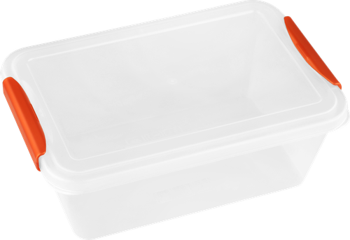 

Контейнер для продуктов Plast Team Helsinki с защелками прямоугольный 1 л